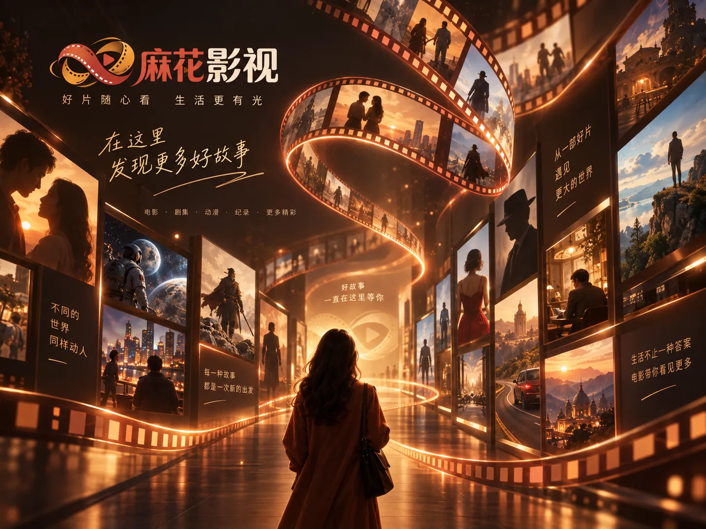 麻花影视在线观看与追剧页面内容入口